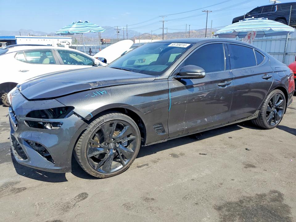 2023 Genesis G70 VIN KMTG54TE4PU128650 — COPART salvage auction photo