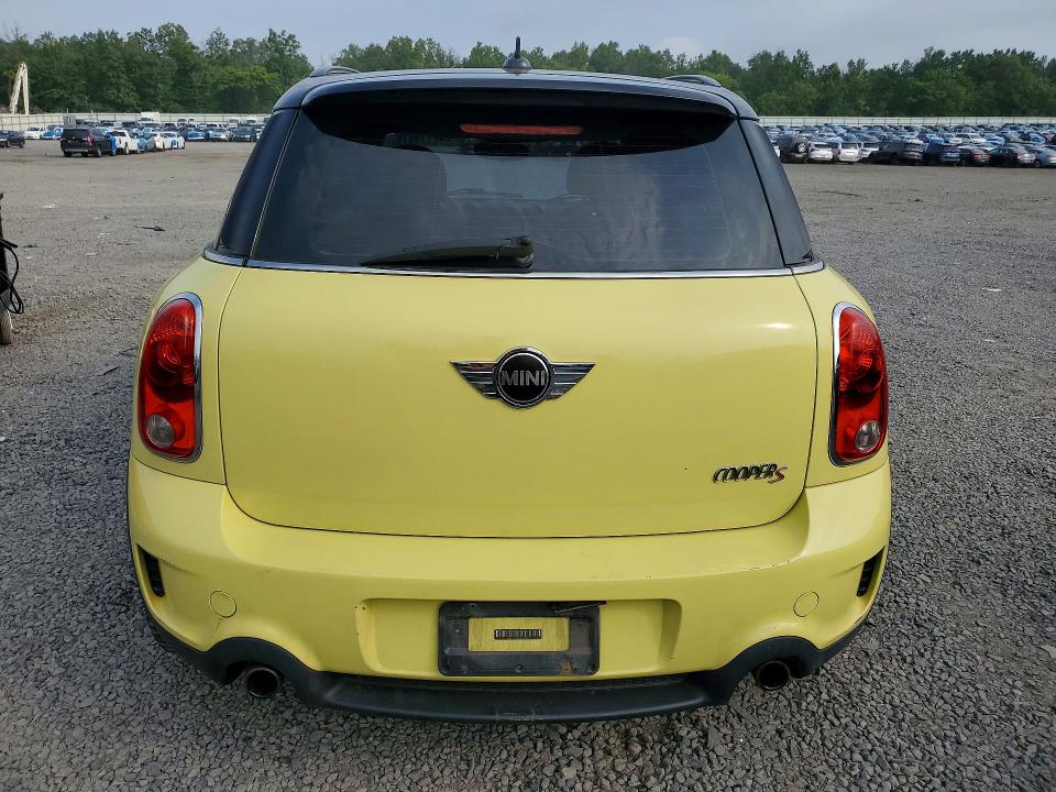 2012 Mini Cooper VIN WMWZC5C56CWM13199 COPART salvage auction — MINOR DENT/SCRATCHES, NJ - CERTIFICATE OF TITLE, sold $400 on 2026-09-04 (photo 6)