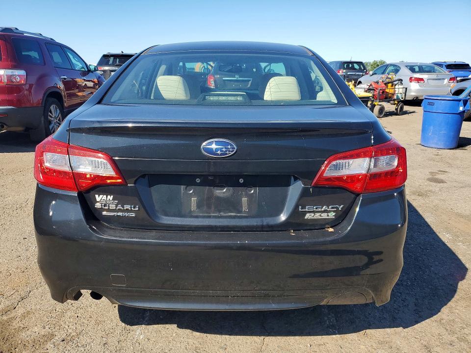 2015 Subaru LEGACY VIN 4S3BNAA65F3002644 COPART salvage auction — MINOR DENT/SCRATCHES, Pa - Cert Of Title (P), sold $950 on 2026-10-06 (photo 6)