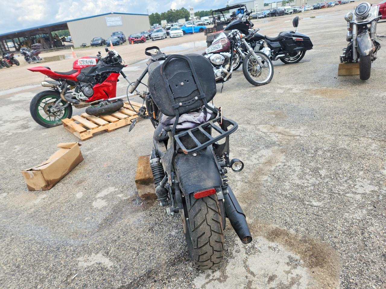 2021 Harley-Davidson iron VIN 1HD4LE213MB412482 COPART salvage auction — Front End, Ct - Clean Title, sold $925 on 2026-09-16 (photo 4)
