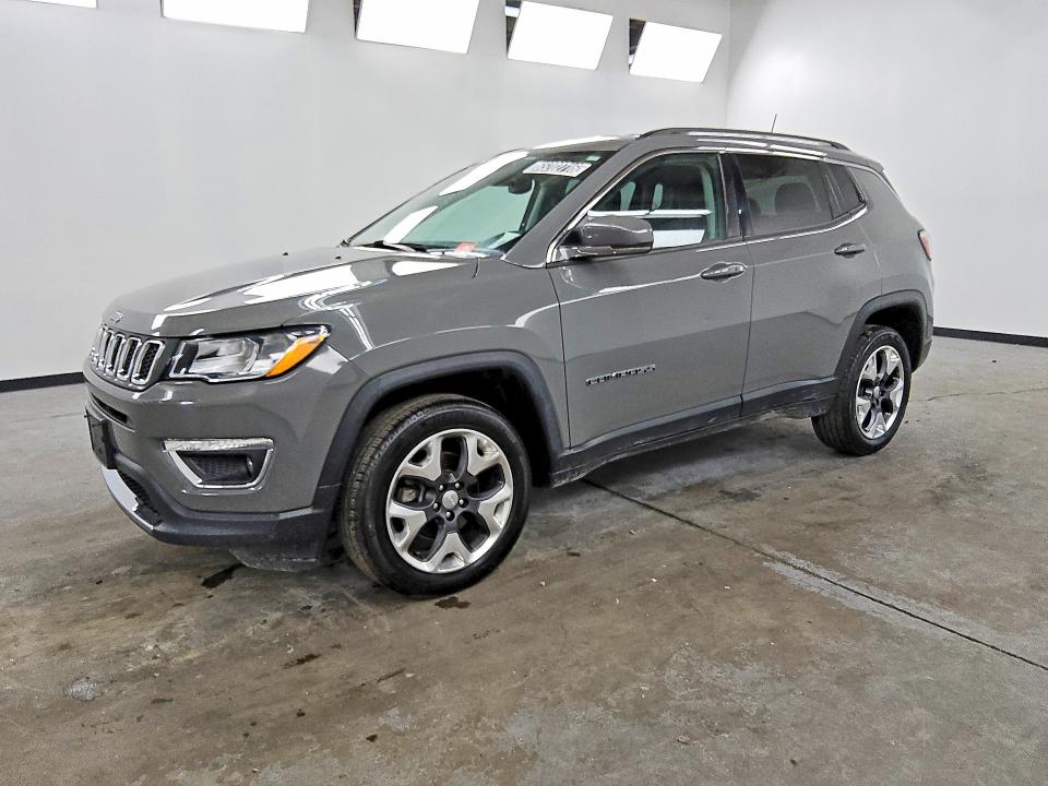 2021 Jeep Compass VIN 3C4NJDCB1MT553322 — COPART salvage auction photo
