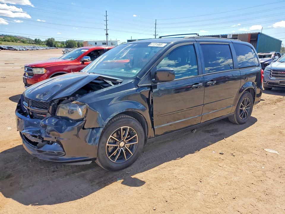 2016 Dodge Caravan VIN 2C4RDGEGXGR376148 COPART salvage auction — FRONT END, Co - Dis/Dlr/Exp Only Clean Title, sold $975 on 2026-09-07 (photo 1)