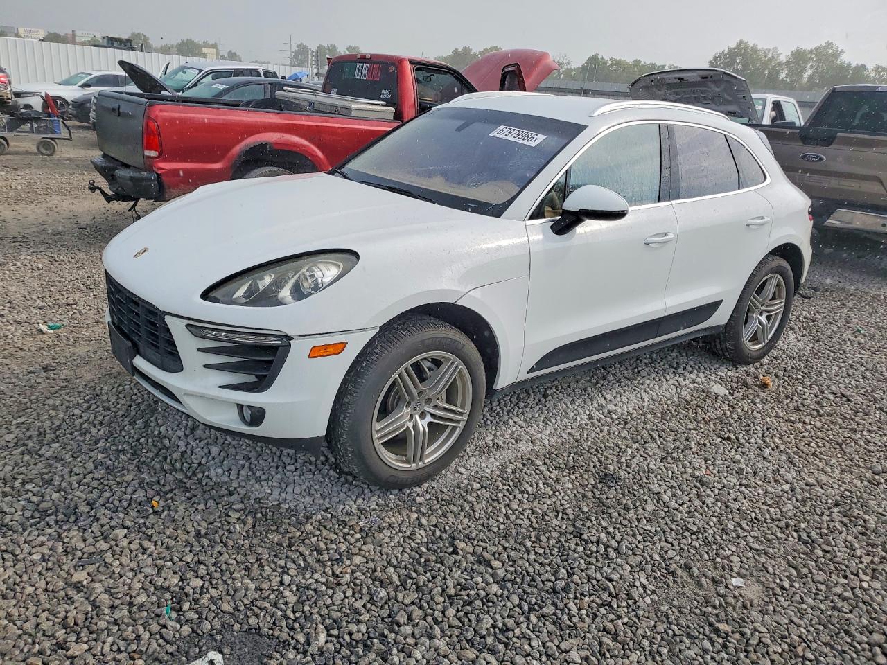 2015 Porsche Macan VIN WP1AB2A55FLB50356 — COPART salvage auction photo