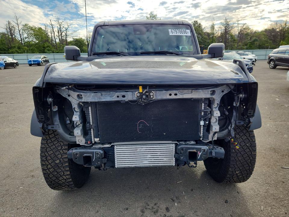 2024 Ford Bronco VIN 1FMEE2BP8RLA42419 COPART salvage auction — FRONT END, NY - MV-907A SALVAGE CERTIFICATE, sold $23,700 on 2026-09-18 (photo 5)