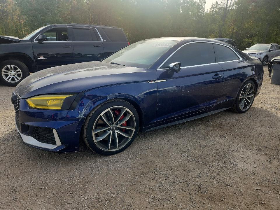 2018 Audi S5 VIN WAUR4AF54JA078567 — COPART salvage auction photo