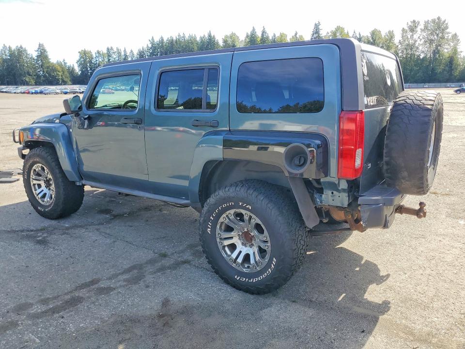 2007 Hummer H3 VIN 5GTDN13E078213390 COPART salvage auction — REAR END, TX - CERTIFICATE OF TITLE, sold $300 on 2026-10-05 (photo 2)
