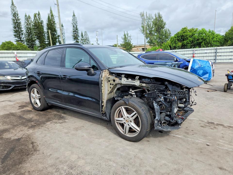 2023 Porsche Cayenne VIN WP1AA2AY9PDA02283 COPART salvage auction — FRONT END, CA - CERTIFICATE OF TITLE, sold $13,900 on 2026-10-07 (photo 4)