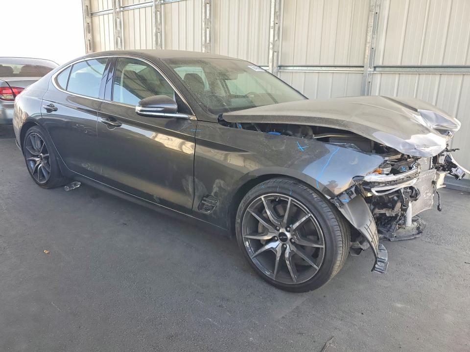 2026 Genesis G70 VIN KMTG14SC2TU170241 COPART salvage auction — FRONT END, Fl - Cert Of Title Slvg Rebuildable, sold $11,000 on 2026-10-01 (photo 4)
