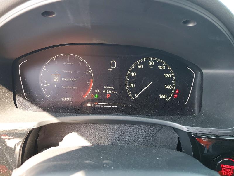 2026 Honda Civic VIN 19XFL2H8XTE003801 COPART salvage auction — SIDE, TX, sold $9,700 on 2026-10-16 (photo 9)