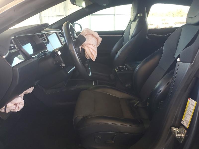 2017 Tesla Model S VIN 5YJSA1E17HF228118 COPART salvage auction — FRONT END, Ca - Dis/Dlr/Exp Only Clean Title, sold $2,100 on 2026-09-14 (photo 7)