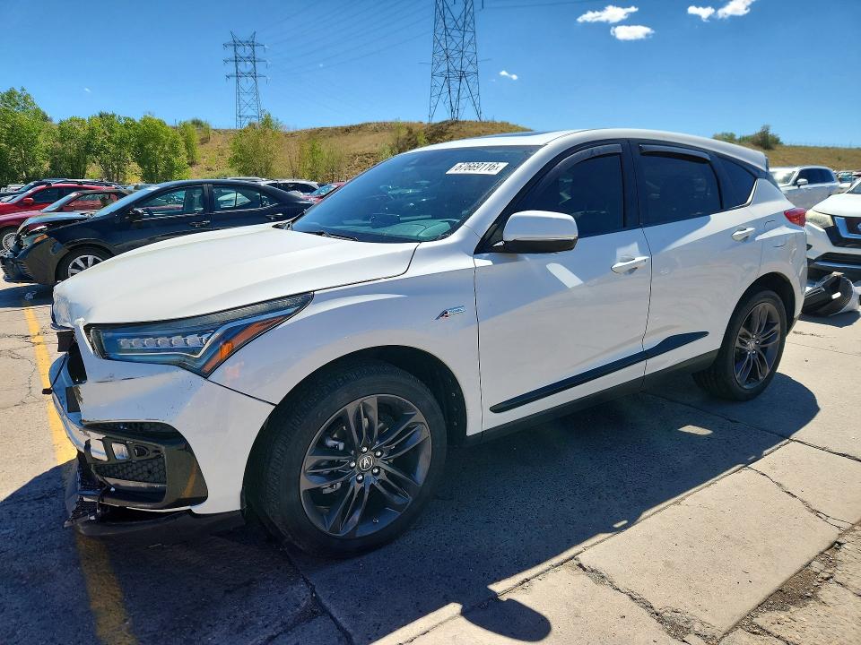 2021 Acura Rdx VIN 5J8TC2H66ML002690 — COPART salvage auction photo