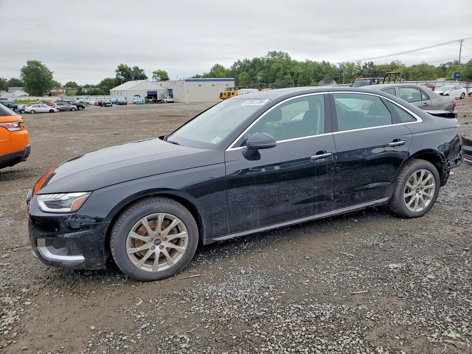 2023 Audi A4 VIN WAUABAF48PN012499 — COPART salvage auction photo