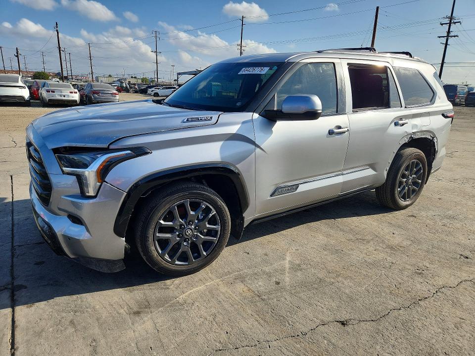 2025 Toyota Sequoia VIN 7SVAAABA9SX054507 — COPART salvage auction photo