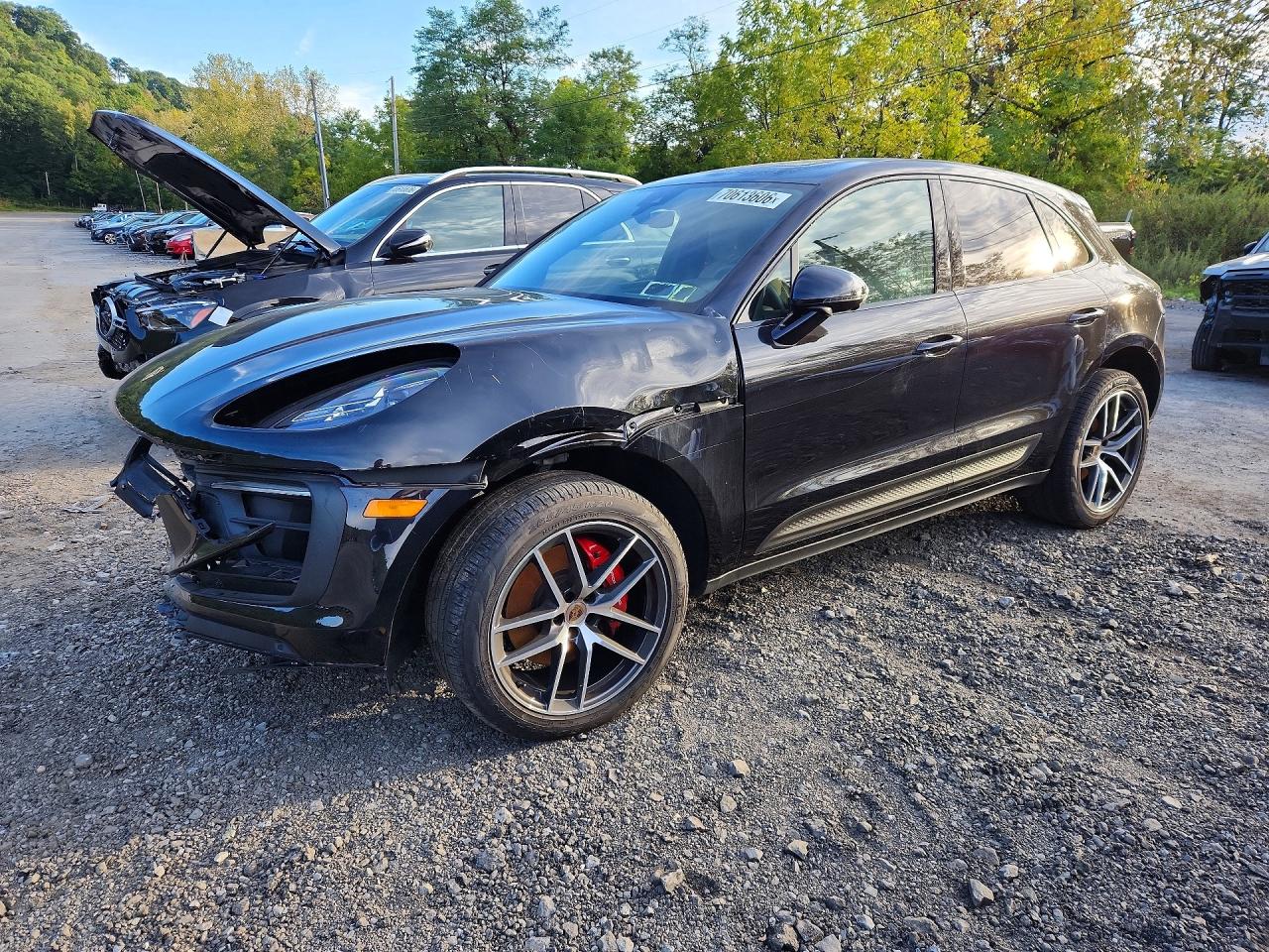 2025 Porsche Macan VIN WP1AG2A55SLB42205 — COPART salvage auction photo