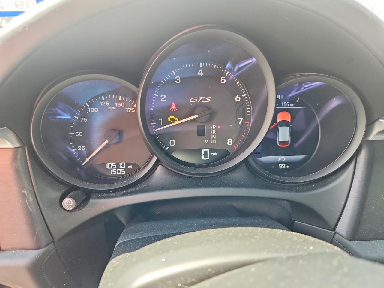 2024 Porsche Macan VIN WP1AF2A56RLB57065 COPART salvage auction — Front End, Sv - Salvage Title, sold $35,250 on 2026-09-25 (photo 9)
