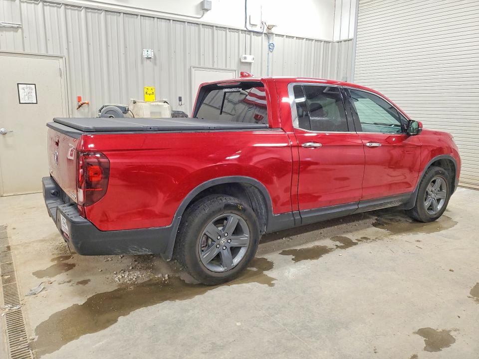2022 Honda Ridgeline VIN 5FPYK3F70NB018162 COPART salvage auction — FRONT END, Wy - Cert Of Title-Salvage, sold $10,200 on 2026-10-07 (photo 3)
