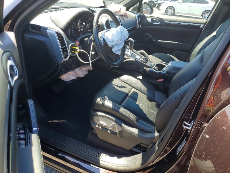 2014 Porsche Cayenne VIN WP1AA2A26ELA05687 COPART salvage auction — FRONT END, Ca - Salvage Certificate, sold $1,500 on 2026-10-02 (photo 8)