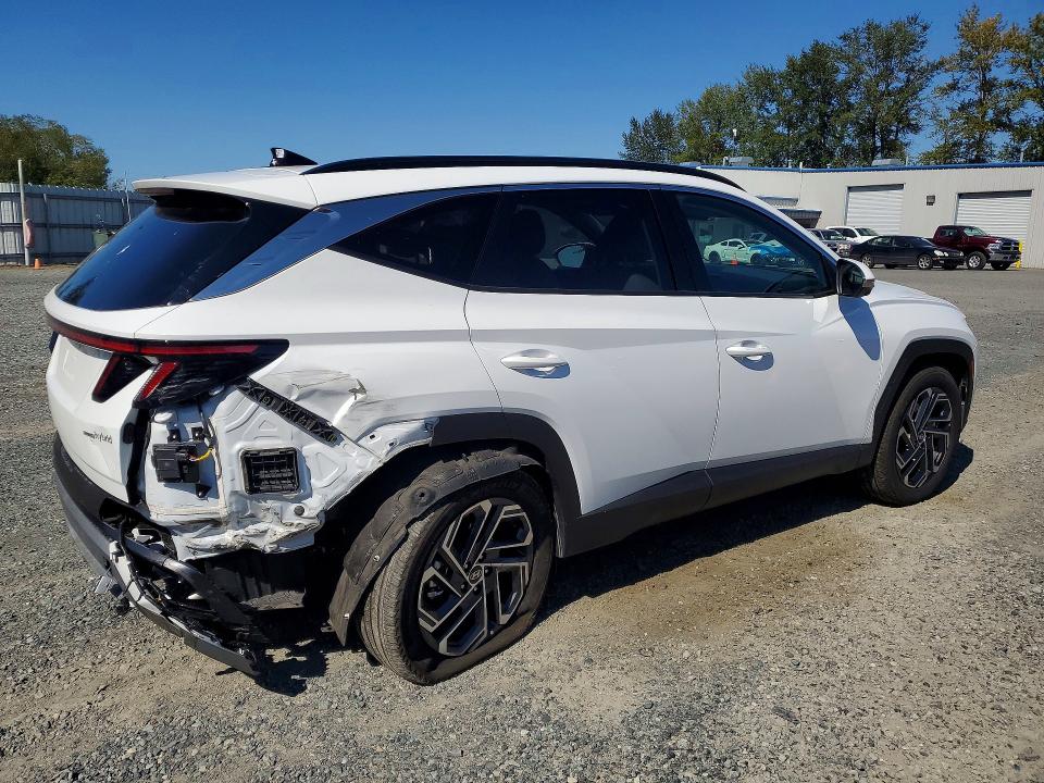 2025 Hyundai Tucson VIN KM8JEDD10SU296242 COPART salvage auction — REAR END, Salvage Title, sold $14,600 on 2026-09-14 (photo 3)