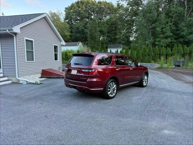 2021 Dodge Durango VIN 1C4RDJEG7MC764696 COPART salvage auction — NORMAL WEAR, NH - CERTIFICATE OF TITLE (P), sold $9,800 on 2026-10-07 (photo 4)