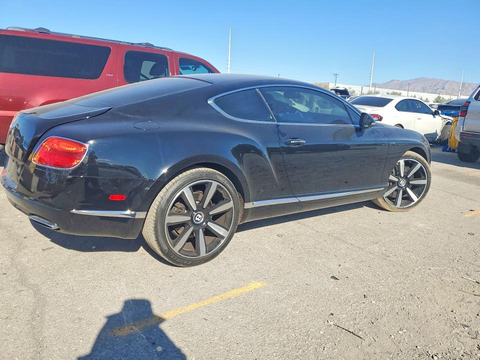 2014 Bentley Continental VIN SCBFU7ZA9EC040542 COPART salvage auction — FRONT END, Nv - Salvage Title, sold $21,600 on 2026-10-08 (photo 3)