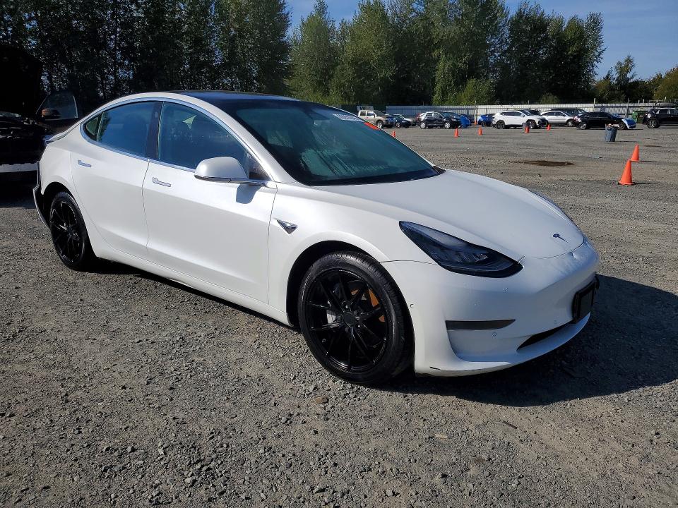 2020 Tesla Model 3 VIN 5YJ3E1EA7LF612398 COPART salvage auction — REAR END, Or - Certificate Of Title, sold $3,200 on 2026-09-28 (photo 4)