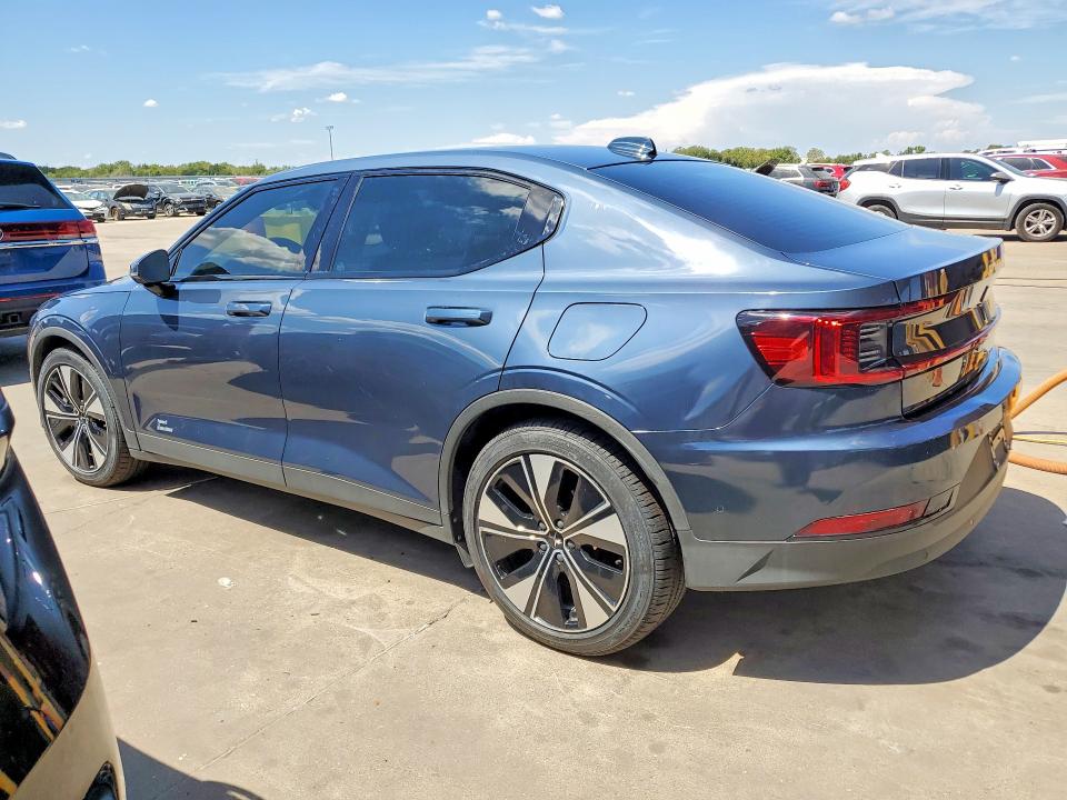 2024 Polestar 2 VIN YSMFE3KA5RL213822 COPART salvage auction — MECHANICAL, TX - CERTIFICATE OF TITLE, sold $7,400 on 2026-09-21 (photo 2)