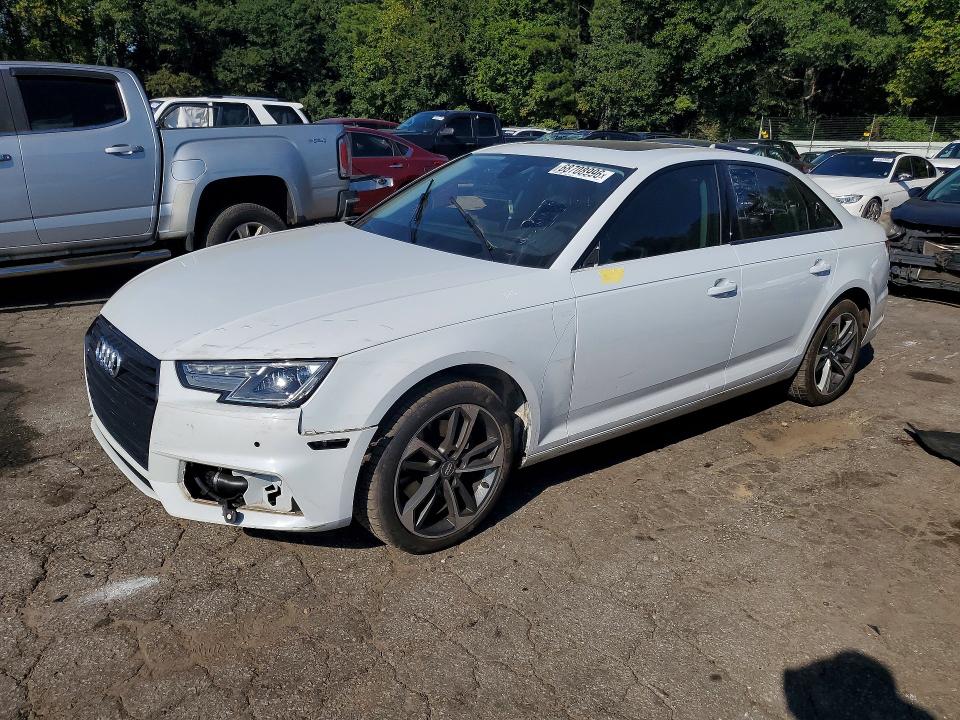 2019 Audi A4 VIN WAUGMAF49KN012718 — COPART salvage auction photo