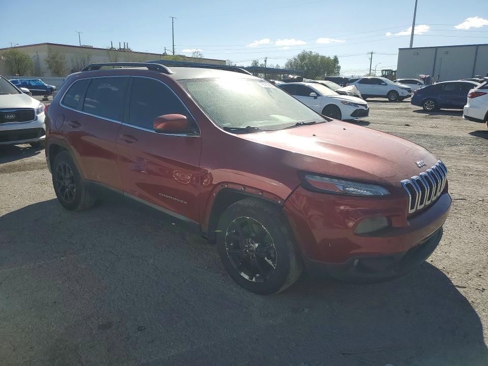 2015 Jeep Cherokee VIN 1C4PJLCB4FW560040 COPART salvage auction — FRONT END, Nv - Certificate Of Title, sold $500 on 2026-09-22 (photo 4)