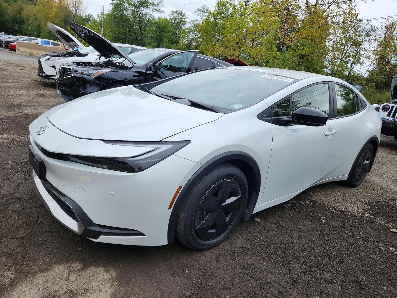 2025 Toyota Prius Plug-In VIN JTDACACU2S3053185 — COPART salvage auction photo