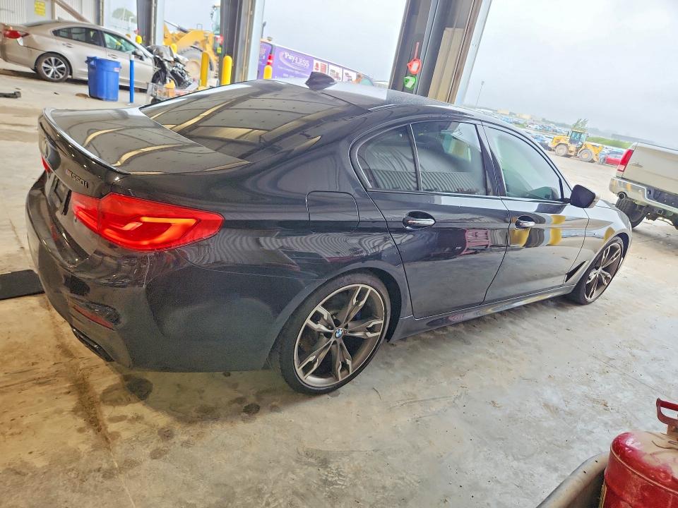 2018 BMW M550i xdrive VIN WBAJB9C53JB036472 COPART salvage auction — MECHANICAL, Il - Dealer Only Salvage Title, sold $7,000 on 2026-10-13 (photo 3)