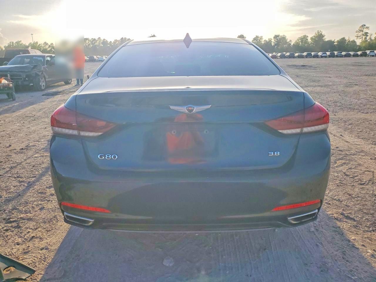 2020 Genesis G80 VIN KMTFN4JE9LU328688 COPART salvage auction — Front End, Sv - Salvage Title, sold $3,700 on 2026-09-25 (photo 6)