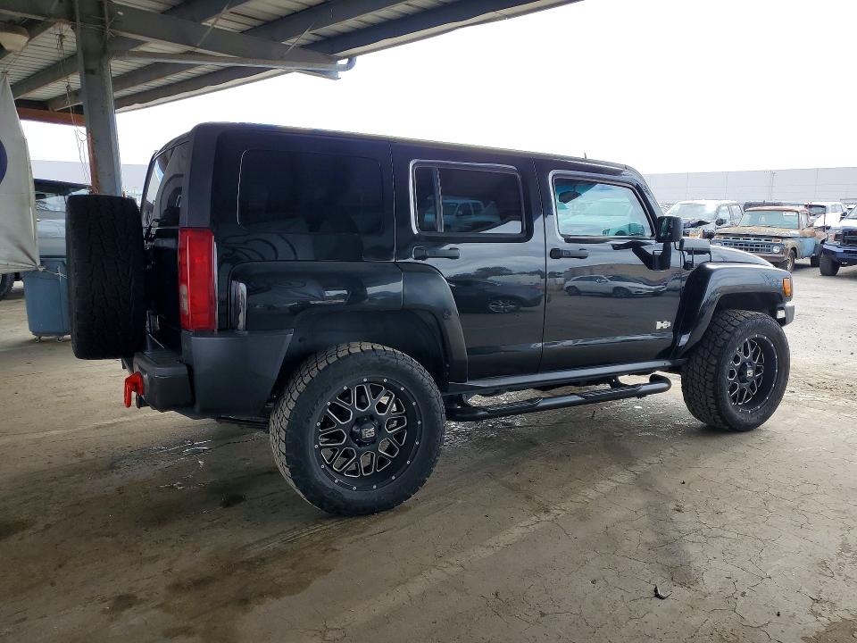 2007 Hummer H3 VIN 5GTDN13E678206928 COPART salvage auction — REAR END, CA - SALVAGE CERTIFICATE, sold $1,650 on 2026-09-15 (photo 3)