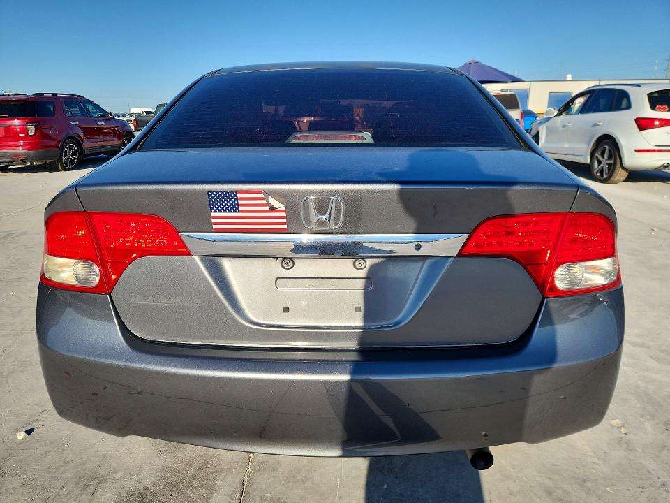 2009 Honda Civic VIN 1HGFA16599L021720 COPART salvage auction — FRONT END, TX - SALVAGE VEHICLE TITLE, sold $300 on 2026-10-02 (photo 6)