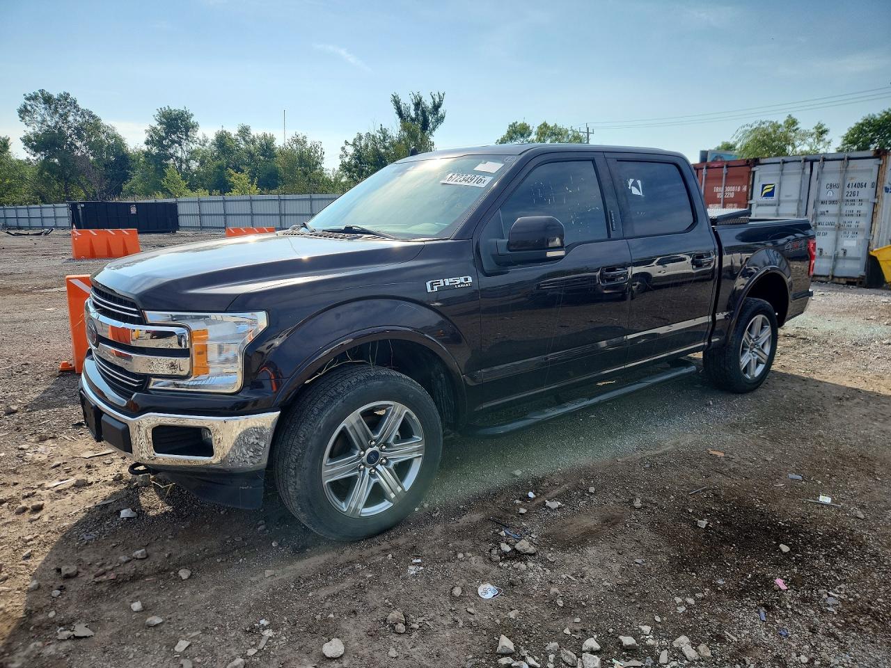 2019 Ford F-150 Lightning VIN 1FTEW1E50KFA65526 — COPART salvage auction photo