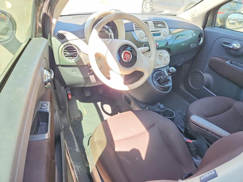 2015 Fiat 500 VIN 3C3CFFARXFT710230 COPART salvage auction — MINOR DENT/SCRATCHES, Ut - Certificate Of Title, sold $800 on 2026-09-18 (photo 8)