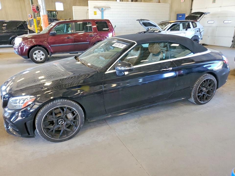 2020 Mercedes-benz C-klasse VIN WDDWK8DB4LF973856 — COPART salvage auction photo
