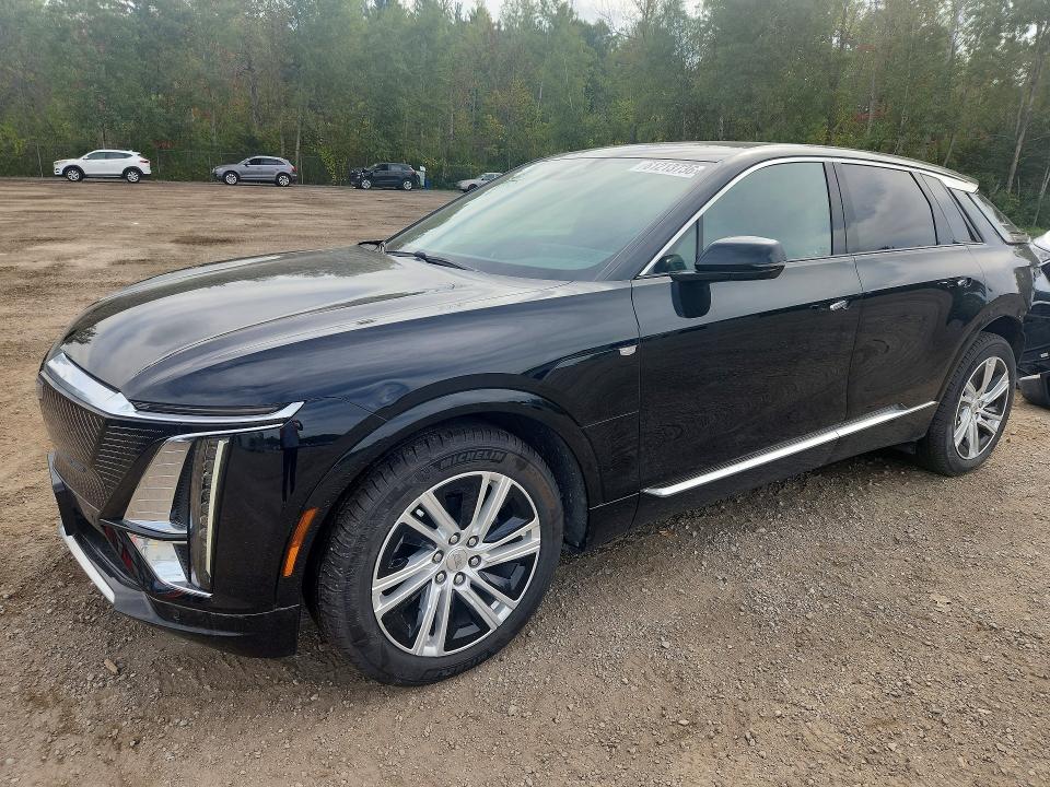2024 Cadillac Lyriq VIN 1GYKPMRL2RZ137226 COPART salvage auction — REAR END, On - Permit No Brand - Unfit, sold $21,450 on 2026-09-22 (photo 1)