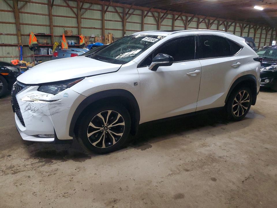 2017 Lexus Nx 200t VIN JTJBARBZ4H2141527 — COPART salvage auction photo