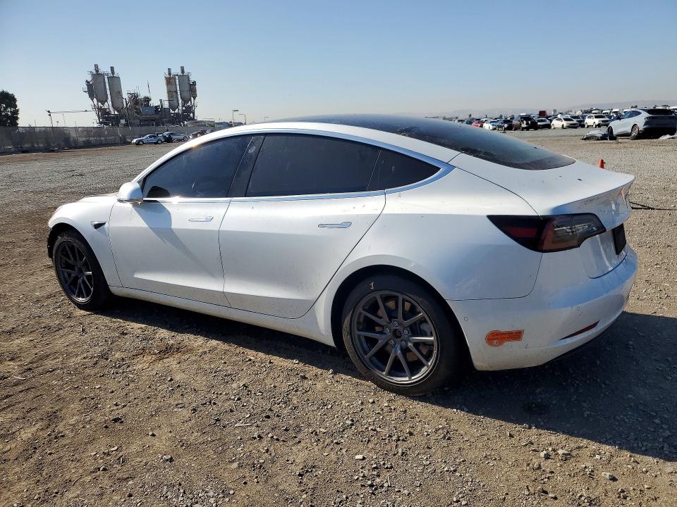 2020 Tesla Model 3 VIN 5YJ3E1EA2LF590553 COPART salvage auction — FRONT END, CA - SALVAGE CERTIFICATE, sold $5,200 on 2026-10-02 (photo 2)