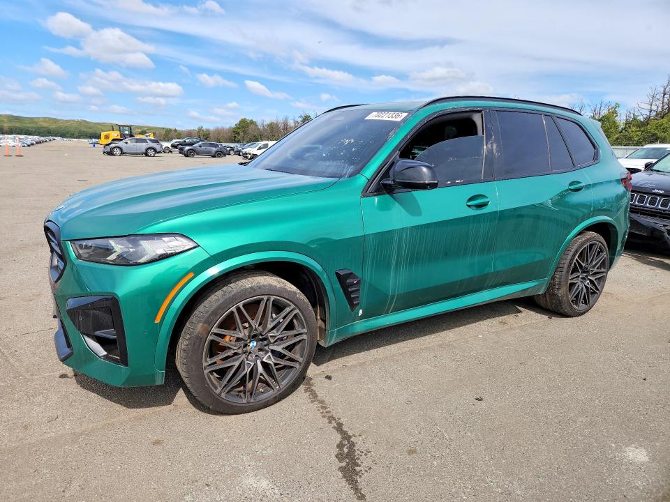 2025 BMW X5 m VIN 5YM13ET02S9Y60282 — COPART salvage auction photo