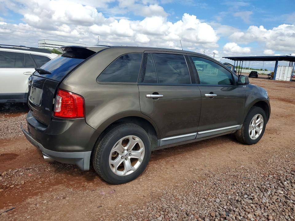 2011 Ford Edge VIN 2FMDK3JC0BBA86297 COPART salvage auction — REAR END, Az - Cert Of Title - Salvage, sold $1,099 on 2026-09-29 (photo 3)