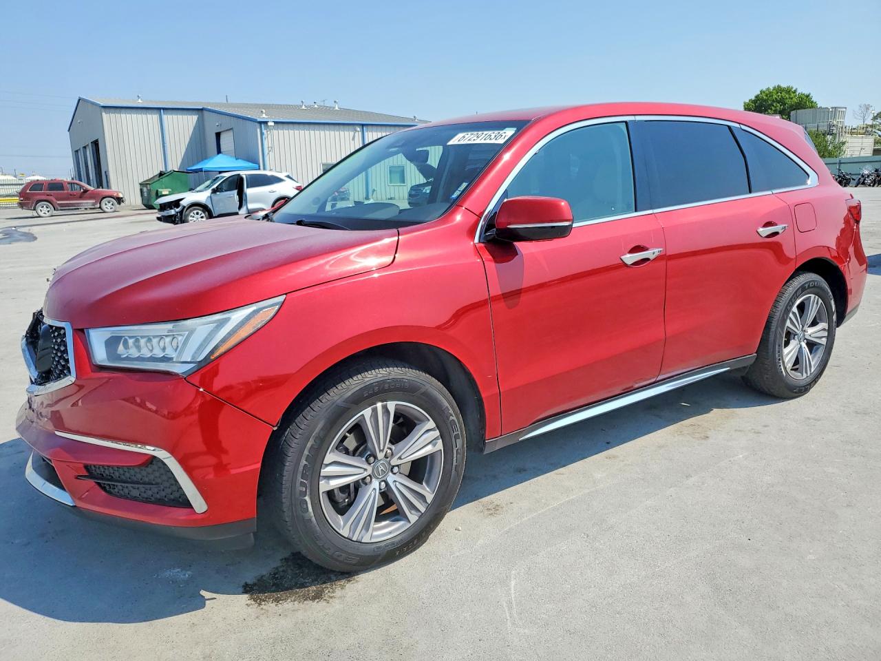 2020 Acura MDX VIN 5J8YD4H36LL004605 — COPART salvage auction photo