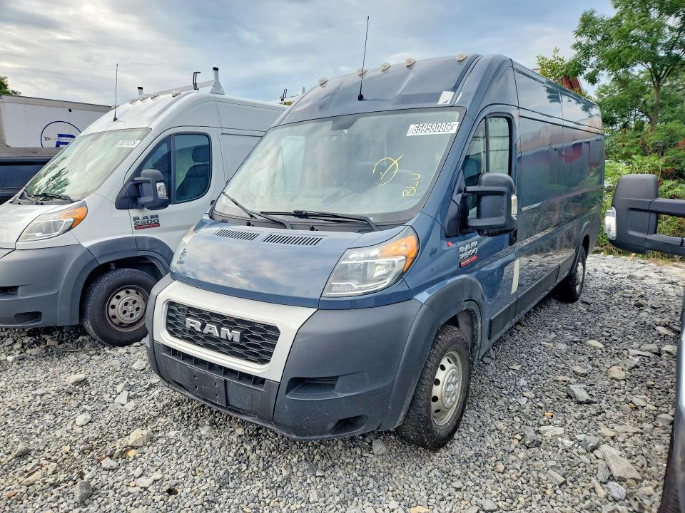 2020 Ram Promaster 3500 VIN 3C6URVJG3LE140644 — COPART salvage auction photo