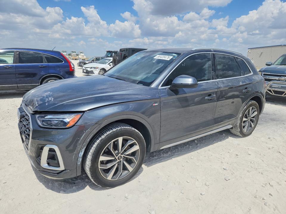 2023 Audi Q5 VIN WA1EAAFY1P2112255 — COPART salvage auction photo