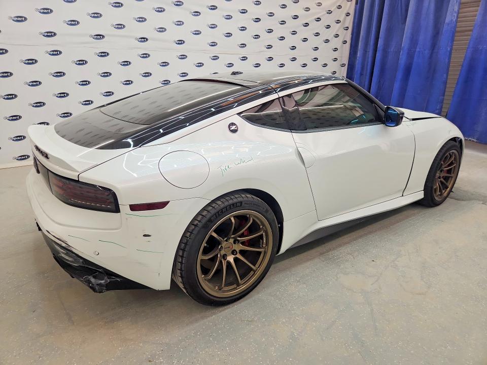 2024 Nissan Z VIN JN1BZ4BH2RM365796 COPART salvage auction — FRONT END, Tx - Salvage Vehicle Title, sold $13,100 on 2026-09-22 (photo 3)
