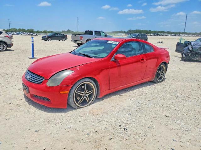 2004 Infiniti G35 VIN JNKCV54E24M817632 COPART salvage auction — REAR END, TX - SALVAGE VEHICLE TITLE, sold $100 on 2026-10-01 (photo 1)