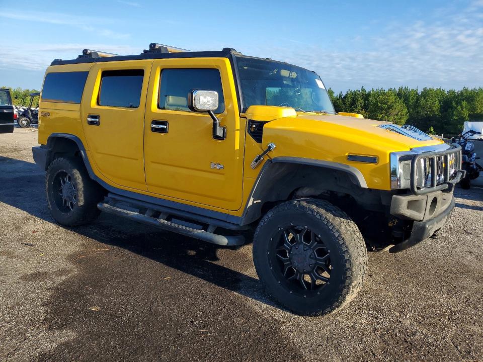 2004 Hummer H2 VIN 5GRGN23U44H103065 COPART salvage auction — VANDALISM, Sc - Cert Of Title-Salvage, sold $2,150 on 2026-10-02 (photo 4)