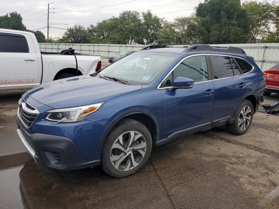 2021 Subaru Outback VIN 4S4BTAMC0M3149583 — COPART salvage auction photo