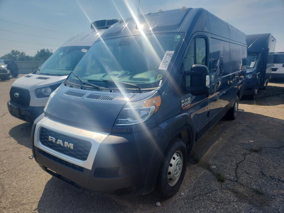 2021 Ram Promaster 3500 VIN 3C6MRVJG9ME541486 — COPART salvage auction photo