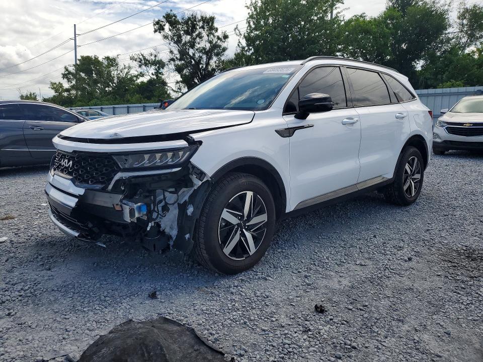 2022 Kia Sorento VIN 5XYRL4LC1NG158344 — COPART salvage auction photo